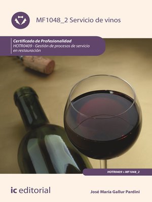 cover image of Servicio de vinos. HOTR0409